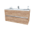Тумба с раковиной Sanvit Кубэ-2 90 ясень
