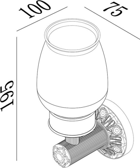 Стакан Zorg Antic A 33 BR