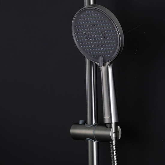 Душевая стойка Gappo G2406-9, оружейная сталь