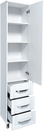 Шкаф-пенал Misty Терра R 3 ящика