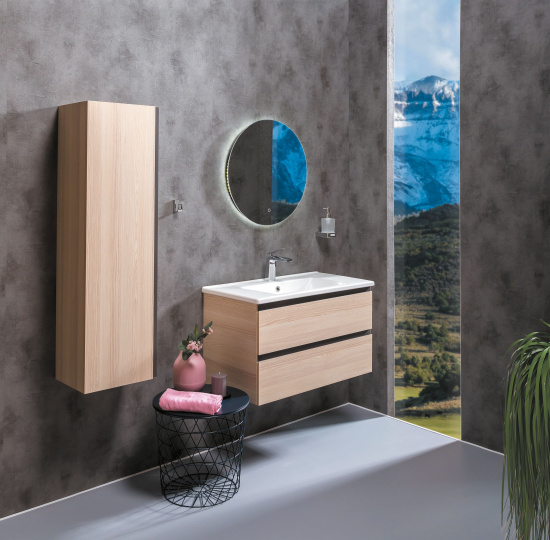 Мебель для ванной Armadi Art Capolda 85 light wood
