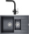 Комплект Мойка кухонная Paulmark Feste PM237850-BLM черный металлик + Смеситель Paulmark Essen Es213011-418 для кухонной мойки, черный металлик Комплект Мойка кухонная Paulmark Feste PM237850-BLM черный металлик + Смеситель Paulmark Essen Es213011-418 для кухонной мойки, черный металлик