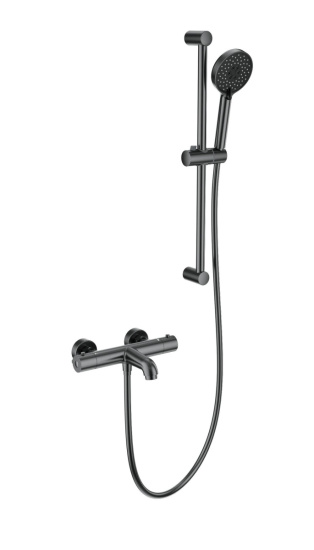 Смеситель для ванны Wonzon & Woghand WW-C2006-A-BGG с термостатом