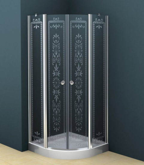 Душевой уголок Cezares Royal Palace-A-R-2-90-CP-G