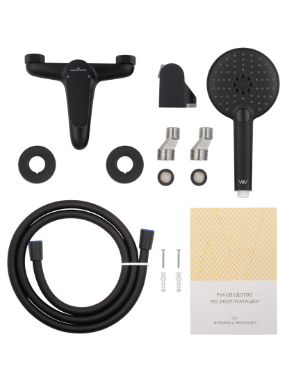 Смеситель для ванны Wonzon & Woghand Alfa WW-AE3204-MB