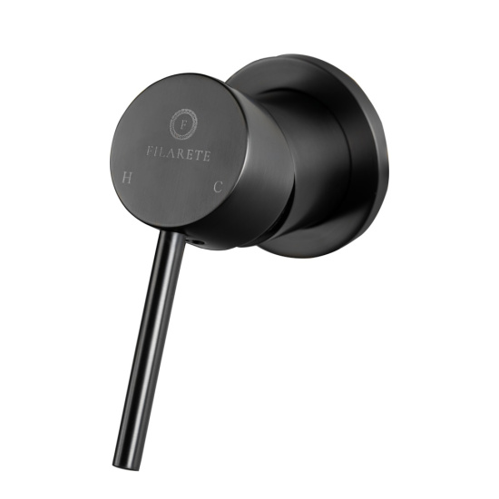 Смеситель для раковиный Filarete Roun FL4020BG, графит