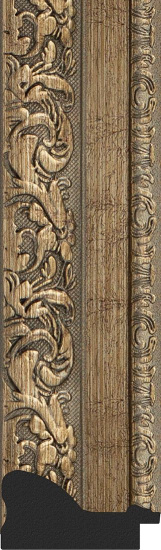 Зеркало Evoform Exclusive BY 3411 55x85 см виньетка античная латунь