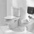 Крышка-сиденье Villeroy & Boch Hommage 8809 S1 R1 белый альпин, с микролифтом, петли хром Крышка-сиденье Villeroy & Boch Hommage 8809 S1 R1 белый альпин, с микролифтом, петли хром