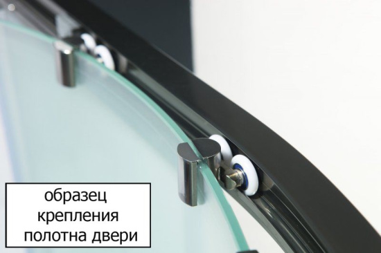 Душевой уголок Cezares Giubileo-R2-100 прозрачное стекло, золото