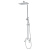 Душевая стойка Hansberge H5077W1, белый/хром Душевая стойка Hansberge H5077W1, белый/хром