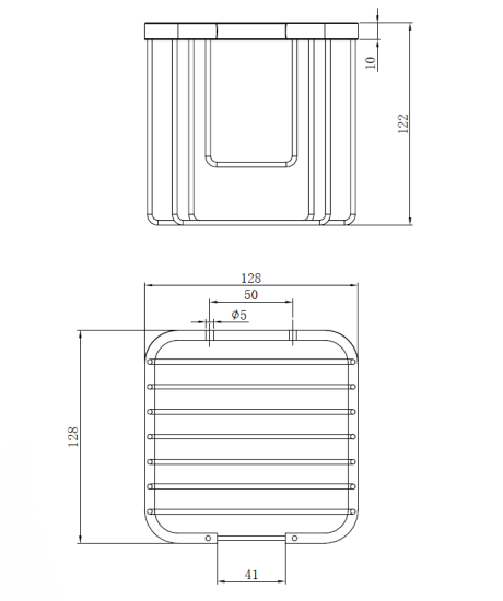 Держатель туалетной бумаги Altrobagno Aperto 082006 Cr