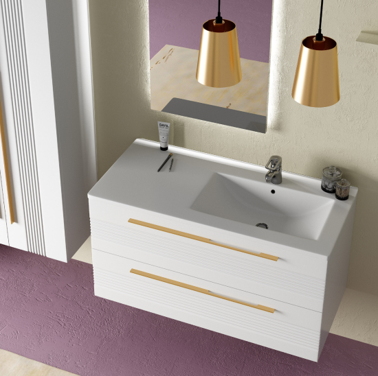 Тумба с раковиной SanVit Соната-2 100 R