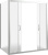 Душевой уголок Good Door Infinity WTW-TD+SP-G-CH 170x80