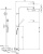 Душевая стойка Paini Dax-R 84CR689THSQ4P1 Душевая стойка Paini Dax-R 84CR689THSQ4P1