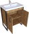 Тумба с раковиной 1MarKa Grunge Loft 70Н дуб вотан
