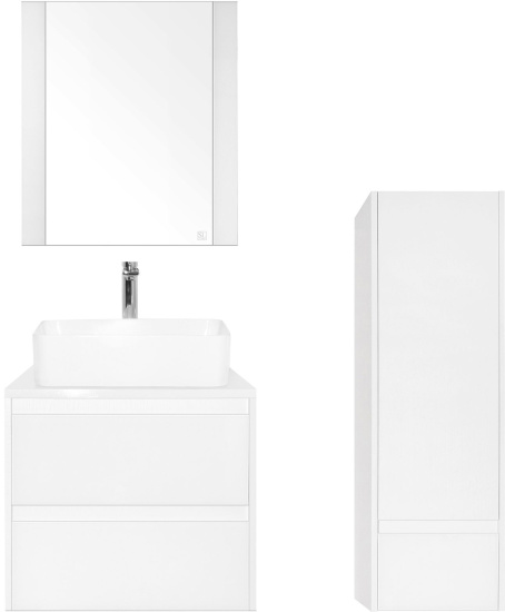 Мебель для ванной Style Line Монако 60 Plus, осина белая
