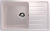 Мойка кухонная Ulgran U-400-311 светло-розовая