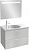 Мебель для ванной Jacob Delafon Odeon Rive Gauche 80 белая, 2 ящика, ручки хром