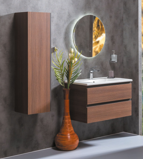 Мебель для ванной Armadi Art Capolda 85 dark wood