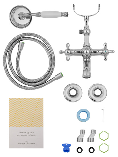 Смеситель для ванны Wonzon & Woghand Retro WW-88639020-CR