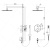 Душевая система RGW Shower Panels SP-52B с внутренней частью