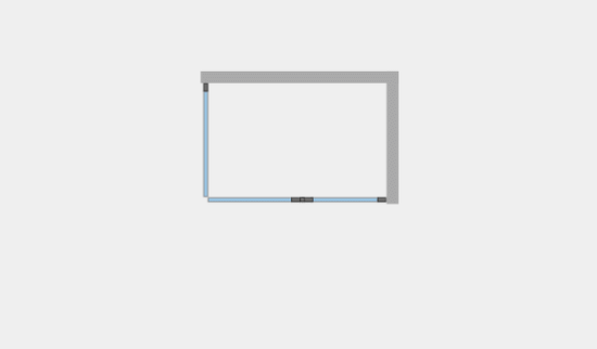 Душевой уголок Ambassador Abner 10011104R 120x90 см