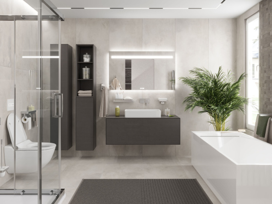 Пенал Laufen Boutique темный дуб