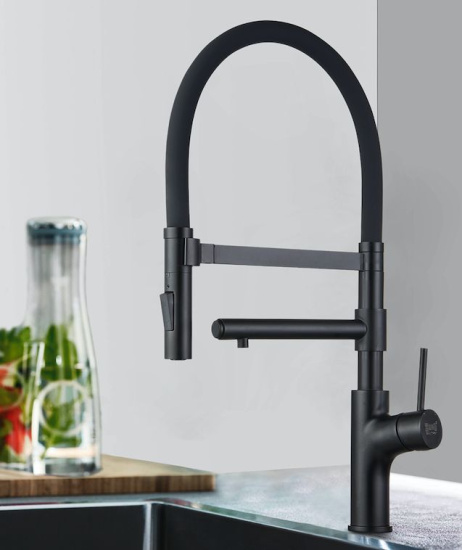 Смеситель для кухни Zorg Inox SZR-1010 GRAFIT графит