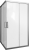 Душевой уголок Stworki Дублин 120x120 см профиль хром матовый Душевой уголок Stworki Дублин 120x120 см профиль хром матовый
