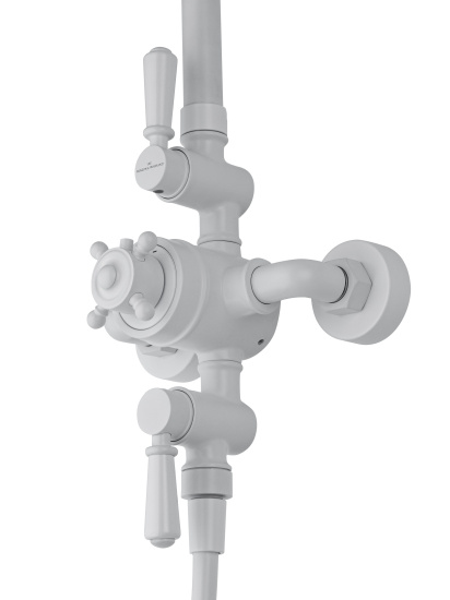 Душевая стойка Wonzon & Woghand Retro WW-B3041-MW с термостатом