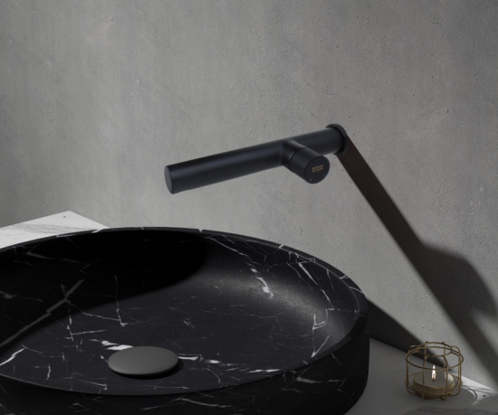 Смеситель для раковины Bronze de Luxe Avantgarde 2021H, черный