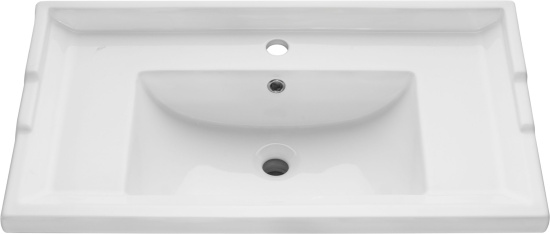 Тумба с раковиной ASB-Woodline Лорена 80 grigio