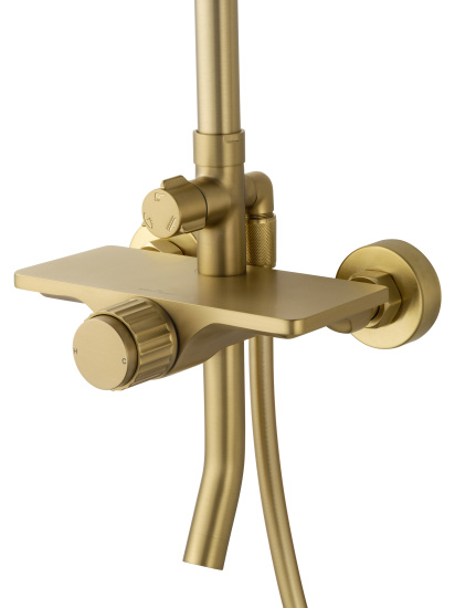 Душевая стойка Wonzon & Woghand Click WW-N3S962-BG