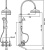 Душевая стойка Cezares First FIRST-CVD-01-Bi
