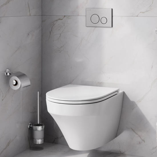 Унитаз подвесной Am.Pm Inspire FlashClean C501700WH с сидением
