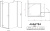 Душевой уголок Radaway Almatea KDJ 100x80 прозрачное стекло L Душевой уголок Radaway Almatea KDJ 100x80 прозрачное стекло L