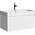 Тумба с раковиной Aqwella 5 stars Geometria 80 подвесная, 1 ящик, белая