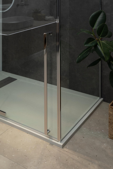 Душевой уголок Allen Brau Priority 120x90 3.31031.00 + 3.31043.00, профиль хром