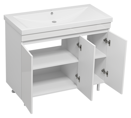 Тумба с раковиной Misty Енисей 100