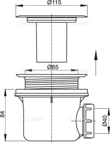 Поддон для душа RGW Stone Tray STM-108W 100x80