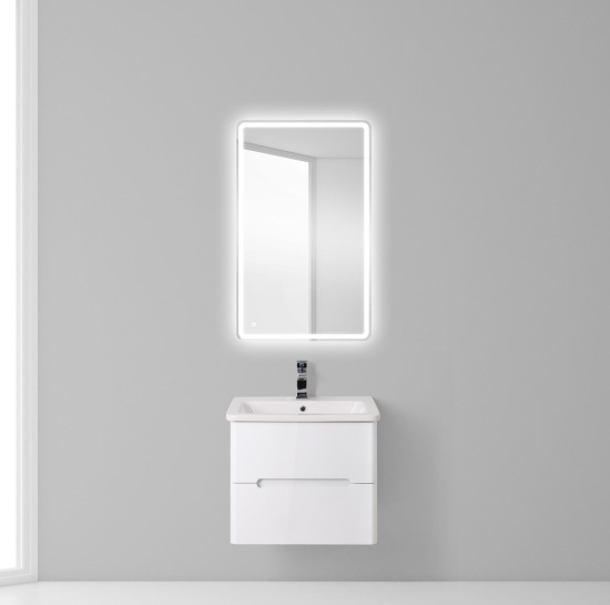Тумба с раковиной BelBagno Luxury 50 bianco lucido
