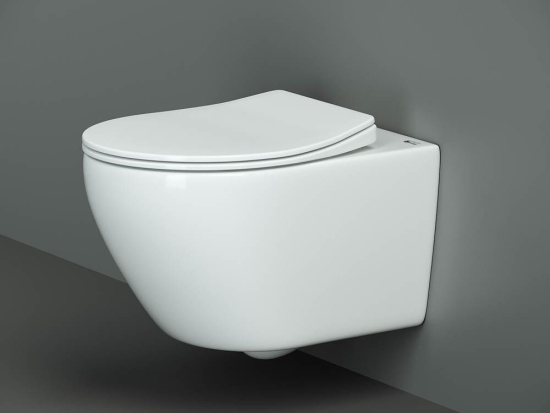 Подвесной унитаз Ceramicanova Pearl Rimless CN8001