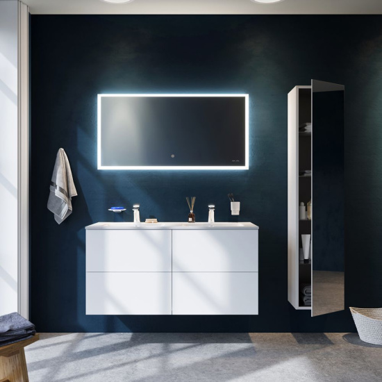 Мебель для ванной Am.Pm Spirit V2.0 120 белый глянец