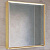 Зеркало-шкаф Raval Frame 75 дуб сонома, с подсветкой