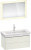 Тумба с раковиной Duravit White Tulip 105 2 ящика, шелковисто-матовый