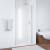 Душевая дверь в нишу Vegas Glass AFP NOVO 120 07 10 R профиль матовый хром, стекло сатин