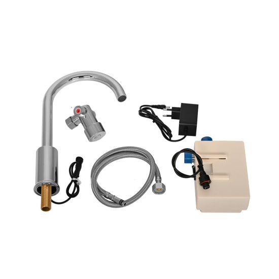 Смеситель для кухни Raiber Sensor RSF88198 сенсорный, хром