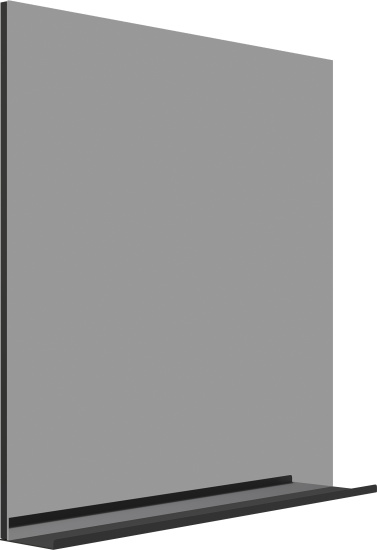 Мебель для ванной Diwo Элиста 80 чёрный мрамор, с раковиной Moduo 50 Square