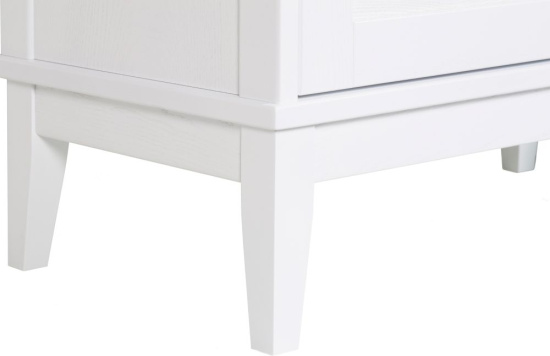 Тумба с раковиной ValenHouse Эйвори 80 белая