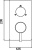Смеситель для душа RGW Shower Panels SP-43-03 с внутренней частью Смеситель для душа RGW Shower Panels SP-43-03 с внутренней частью